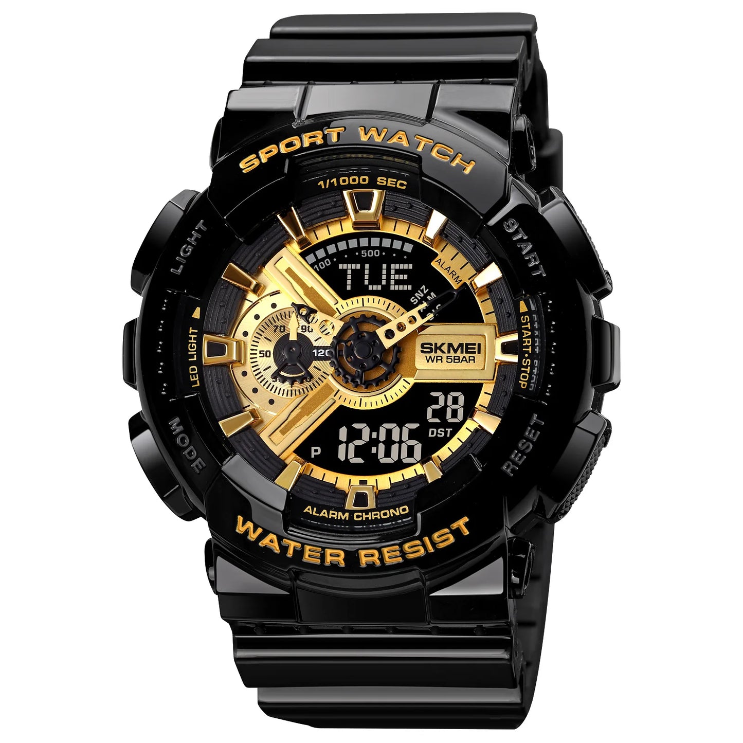 SKMEI 1834 | Orologio Digitale Sportivo | LED World Time | Waterproof 50M