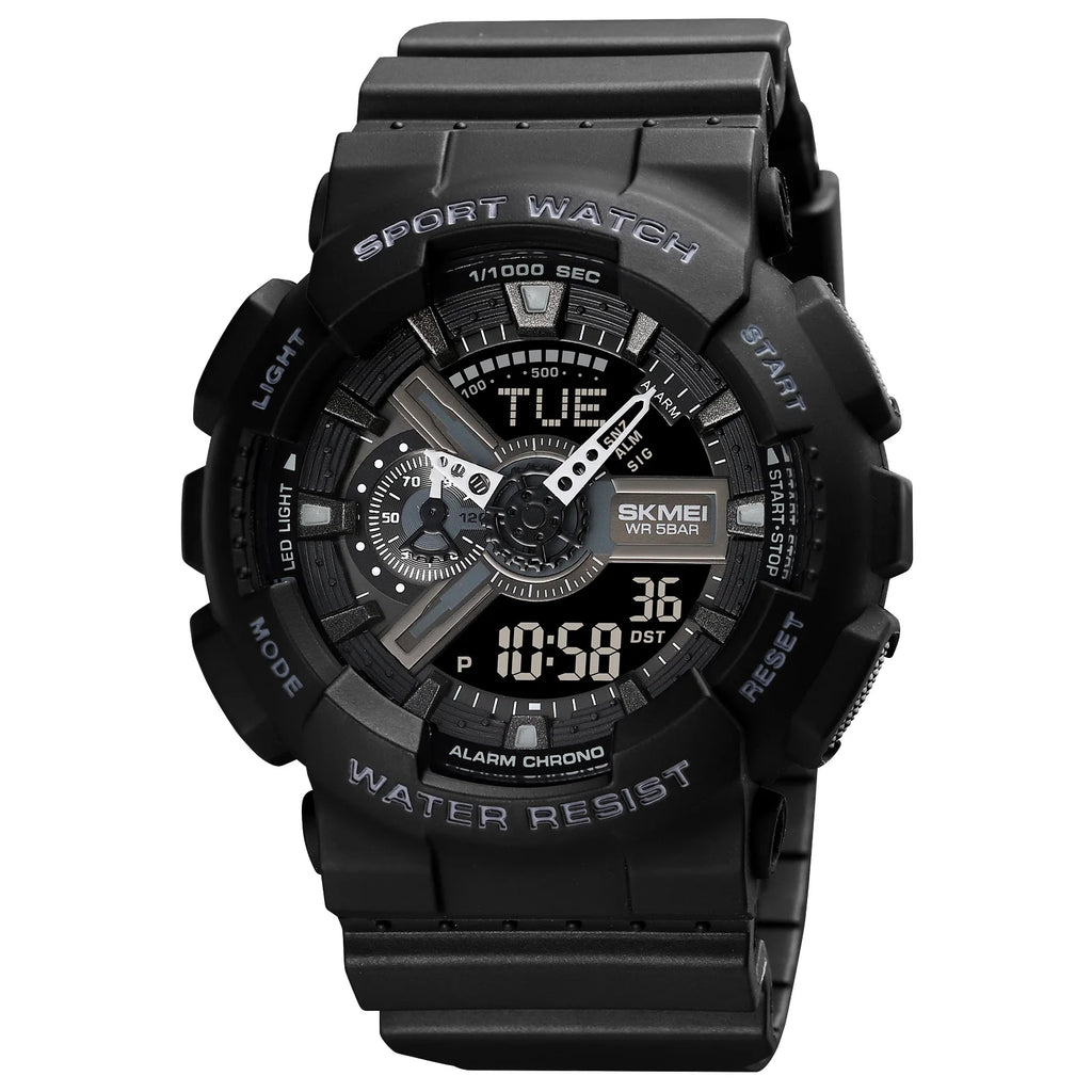 SKMEI 1834 | Orologio Digitale Sportivo | LED World Time | Waterproof 50M