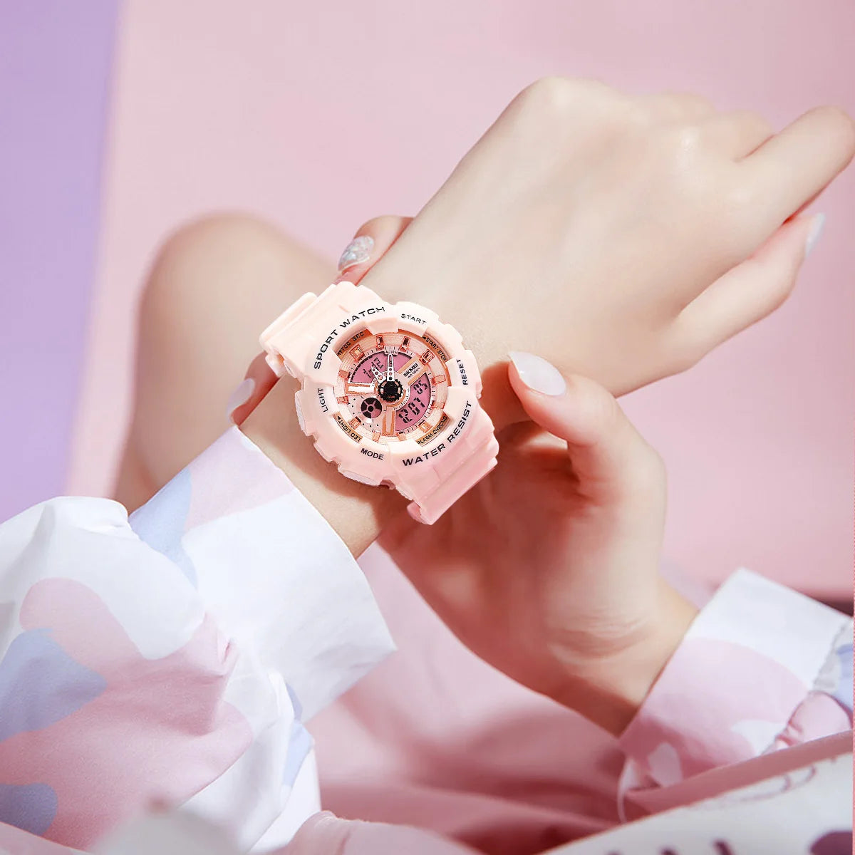 SKMEI 1834 | Orologio Digitale Sportivo | LED World Time | Waterproof 50M