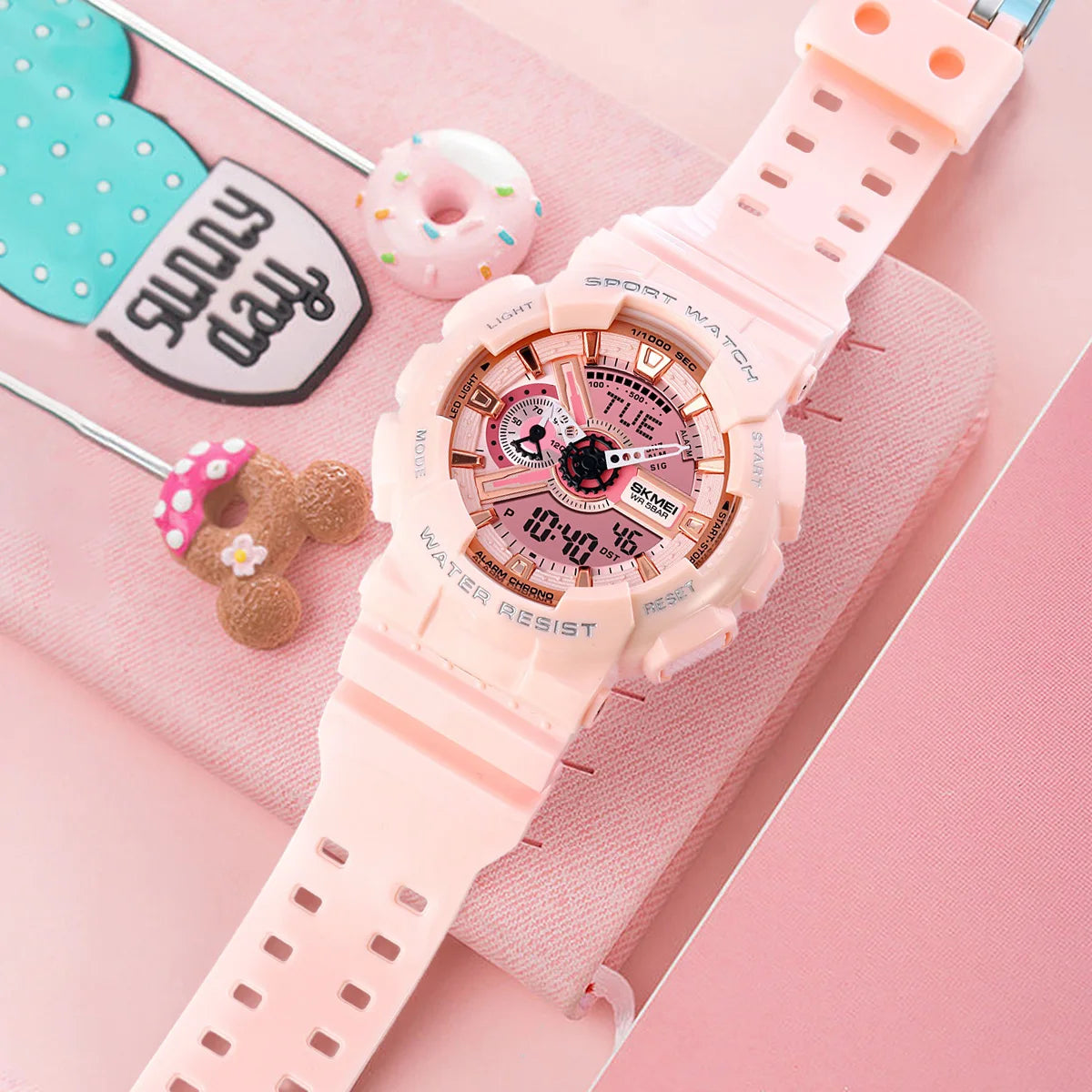 SKMEI 1834 | Orologio Digitale Sportivo | LED World Time | Waterproof 50M