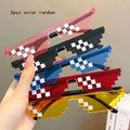 Occhiali da Sole a Pixel "Thug Life" – Set da 5 pezzi | Gadget Divertente