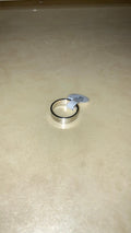 Anello Minimal Argento Fascia Sottile