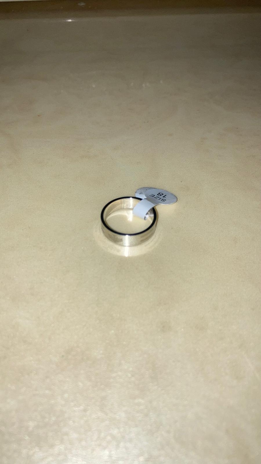 Anello Minimal Argento Fascia Sottile