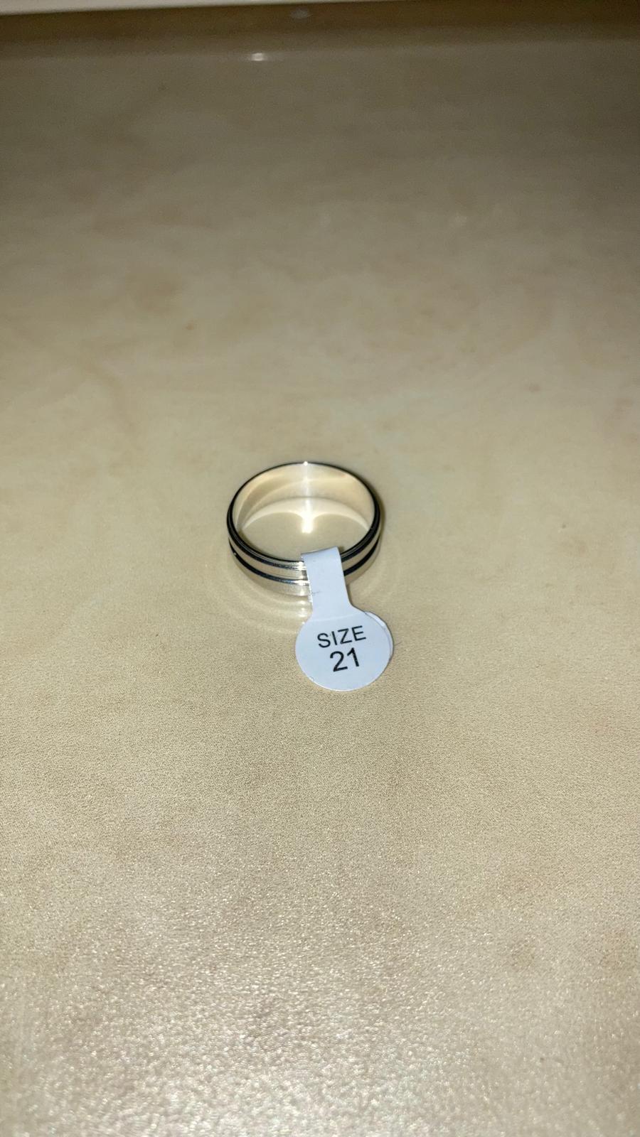 Anello Minimal in Acciaio Inossidabile