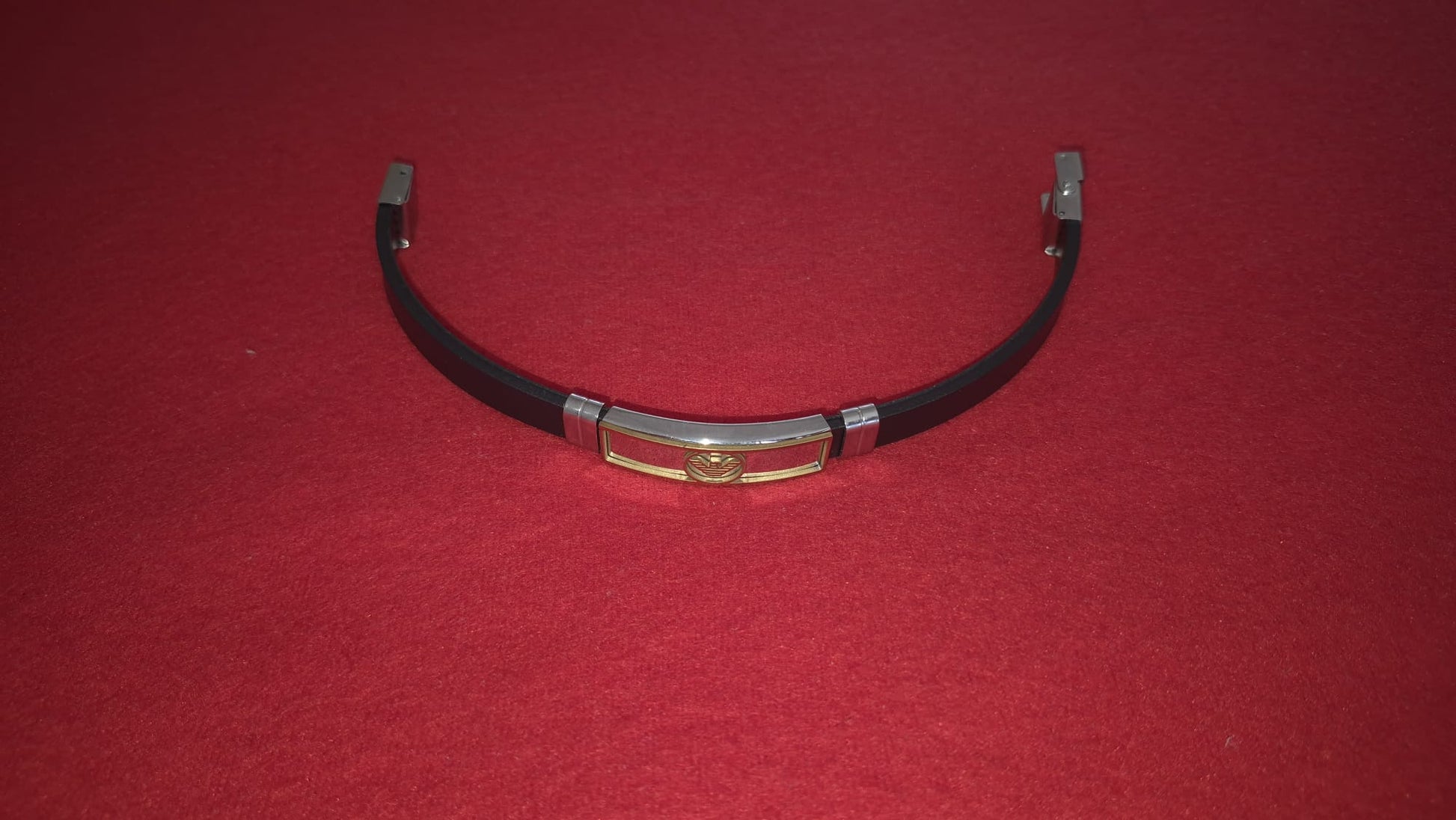 Bracciale uomo - primo piano placca